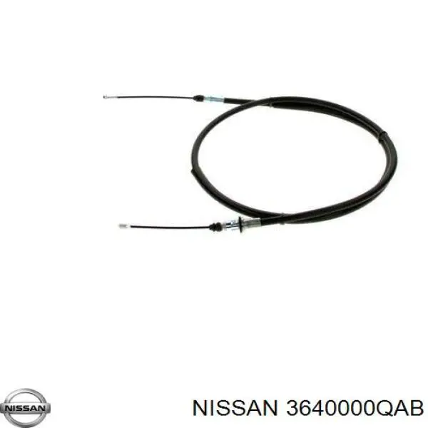 Задний трос ручника 3640000QAB Nissan/Infiniti