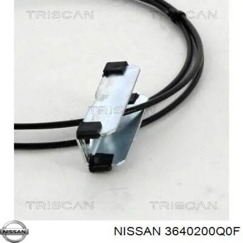3640200Q0F Nissan/Infiniti Трос стояночного тормоза передний