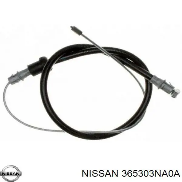 Трос стояночного тормоза задний правый Nissan/Infiniti 365303NA0A цена, от 159.01 USD