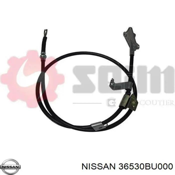 Трос стояночного тормоза задний правый Nissan/Infiniti 36530BU000 цена, от 27.68 USD