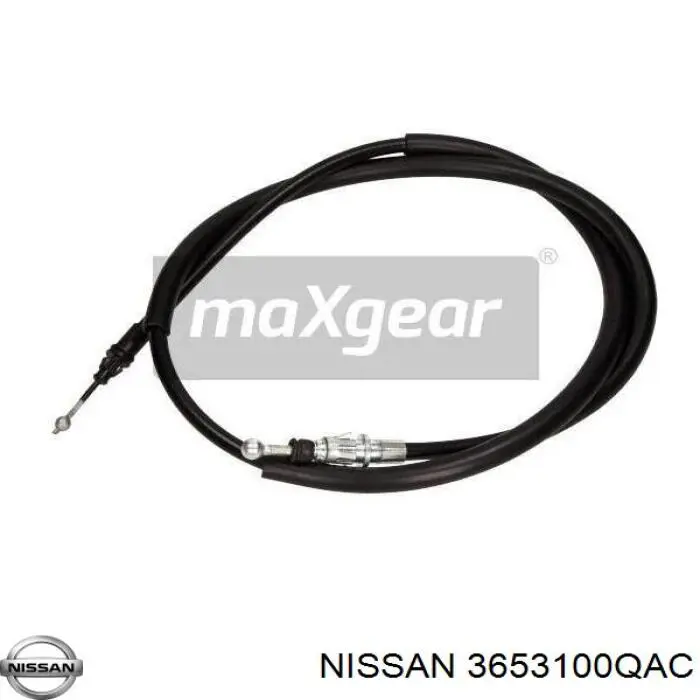 3653100QAC Nissan/Infiniti Трос ручного тормоза