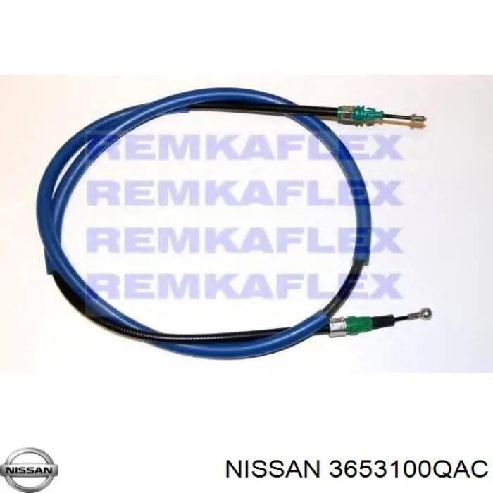 Трос ручного тормоза задний Nissan/Infiniti 3653100QAC цена, от 8.04 USD