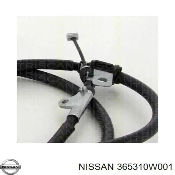 Трос ручного тормоза задний Nissan/Infiniti 365310W001 цена, от 180.61 USD