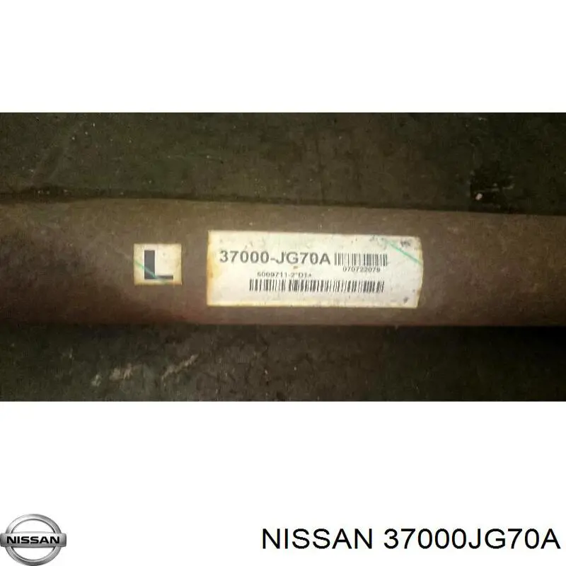 37000JG70A Nissan junta universal traseira montada