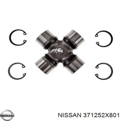 Купить 371252X801 Nissan/Infiniti Крестовина карданного вала переднего