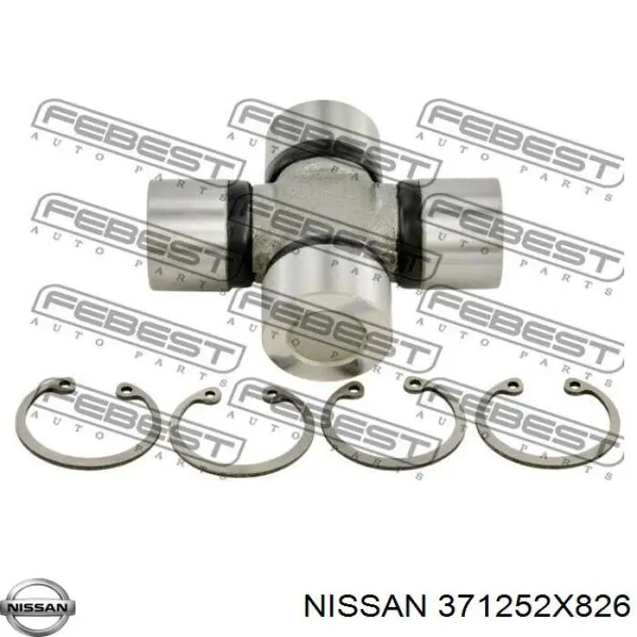 Крестовина карданного вала переднего Nissan/Infiniti 371252X826 цена, от 16.87 USD