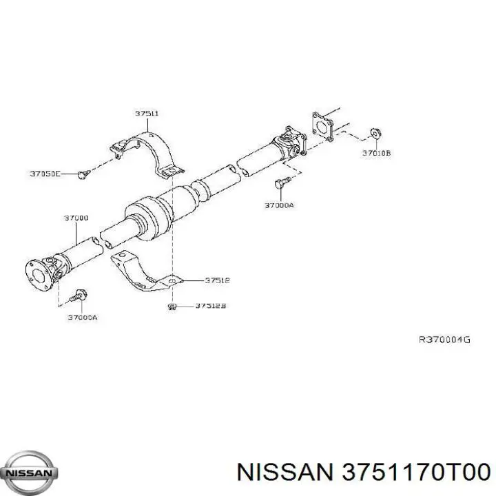 3751170T00 Nissan 