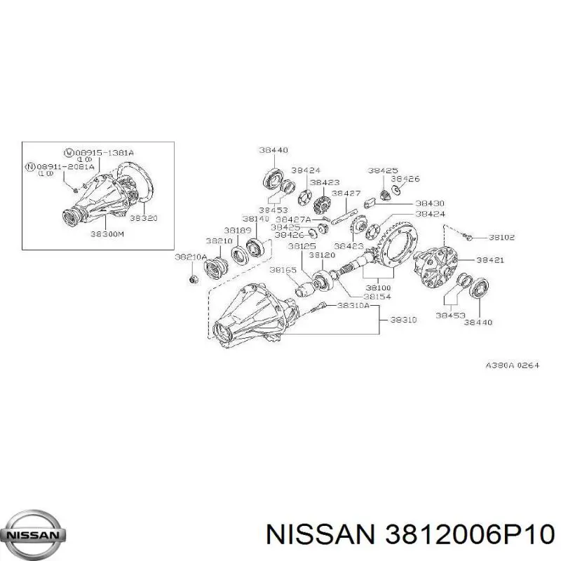 3812006P10 Nissan 