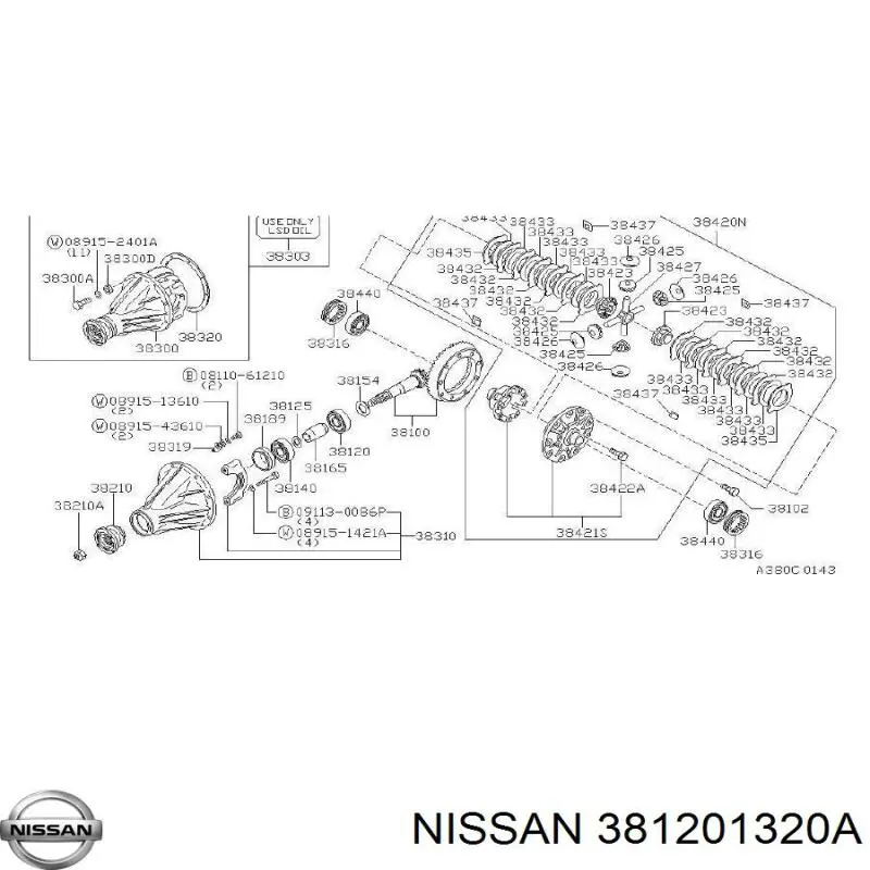 381201320A Nissan 