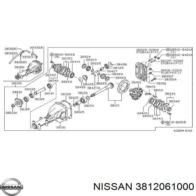  3812061000 Nissan