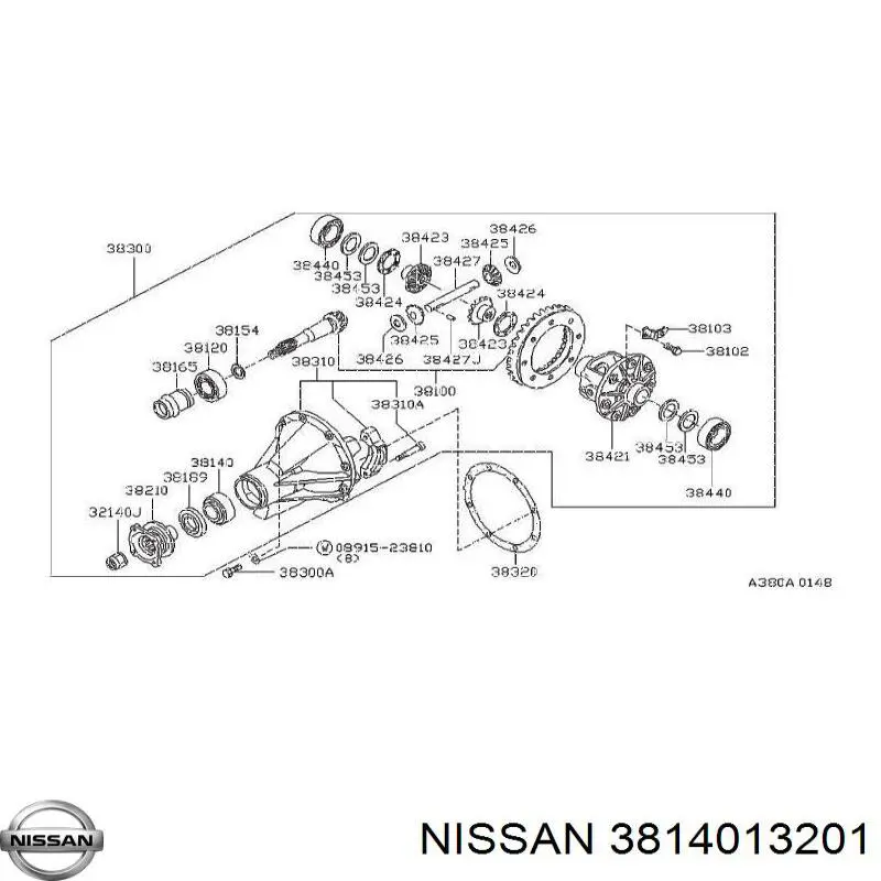  3814013201 Nissan