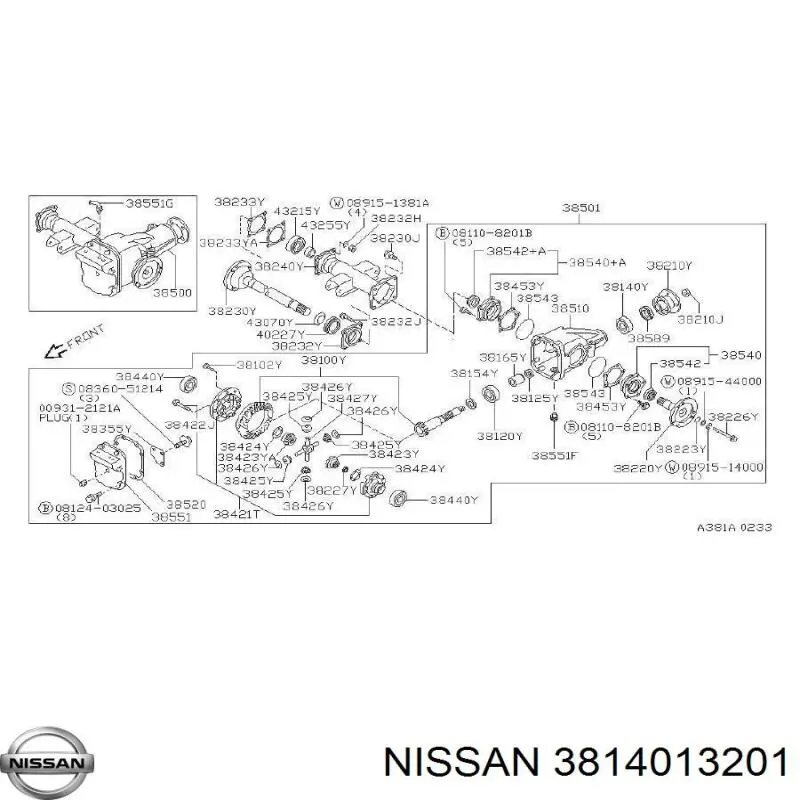 Купить 3814013201 Nissan/Infiniti 