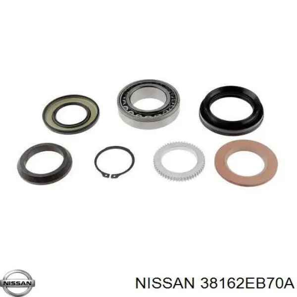 Подшипник полуоси заднего моста 38162EB70A Nissan