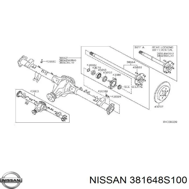  381648S100 Nissan