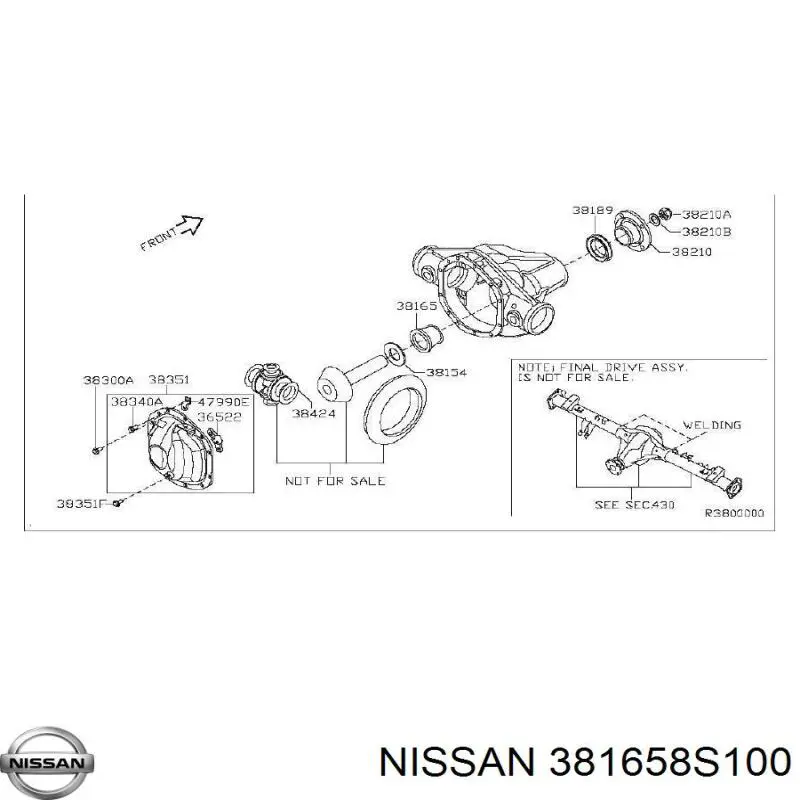  381658S100 Nissan