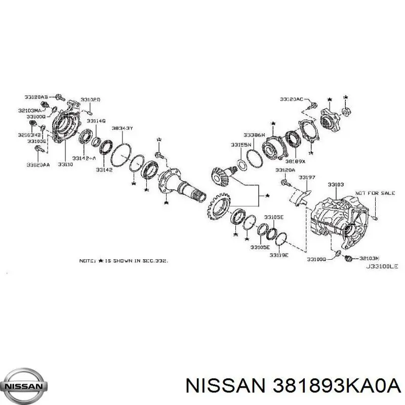 381893KA0A Nissan/Infiniti 