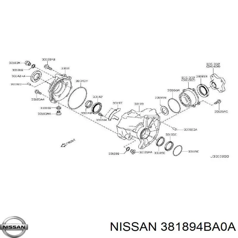  381894BA0A Nissan