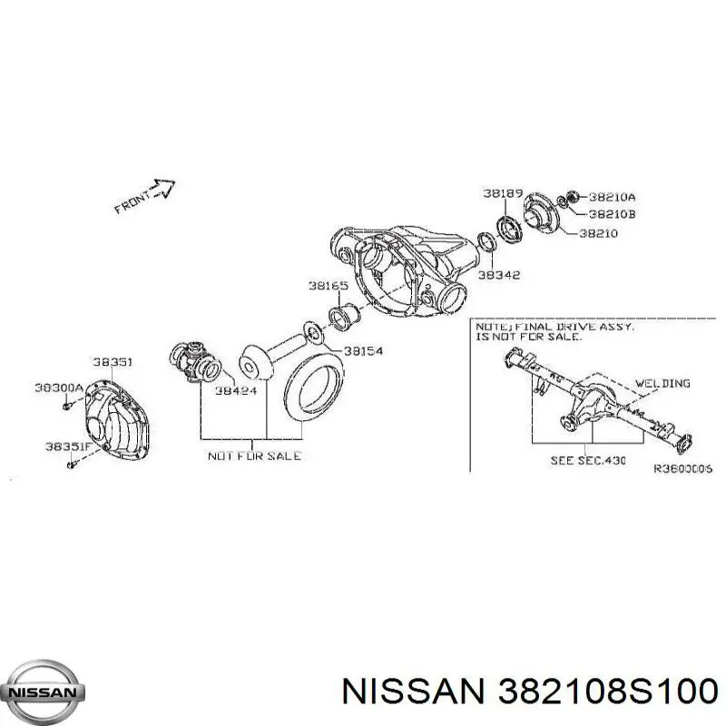  Nissan/Infiniti 382108S100 цена, от 71.40 USD