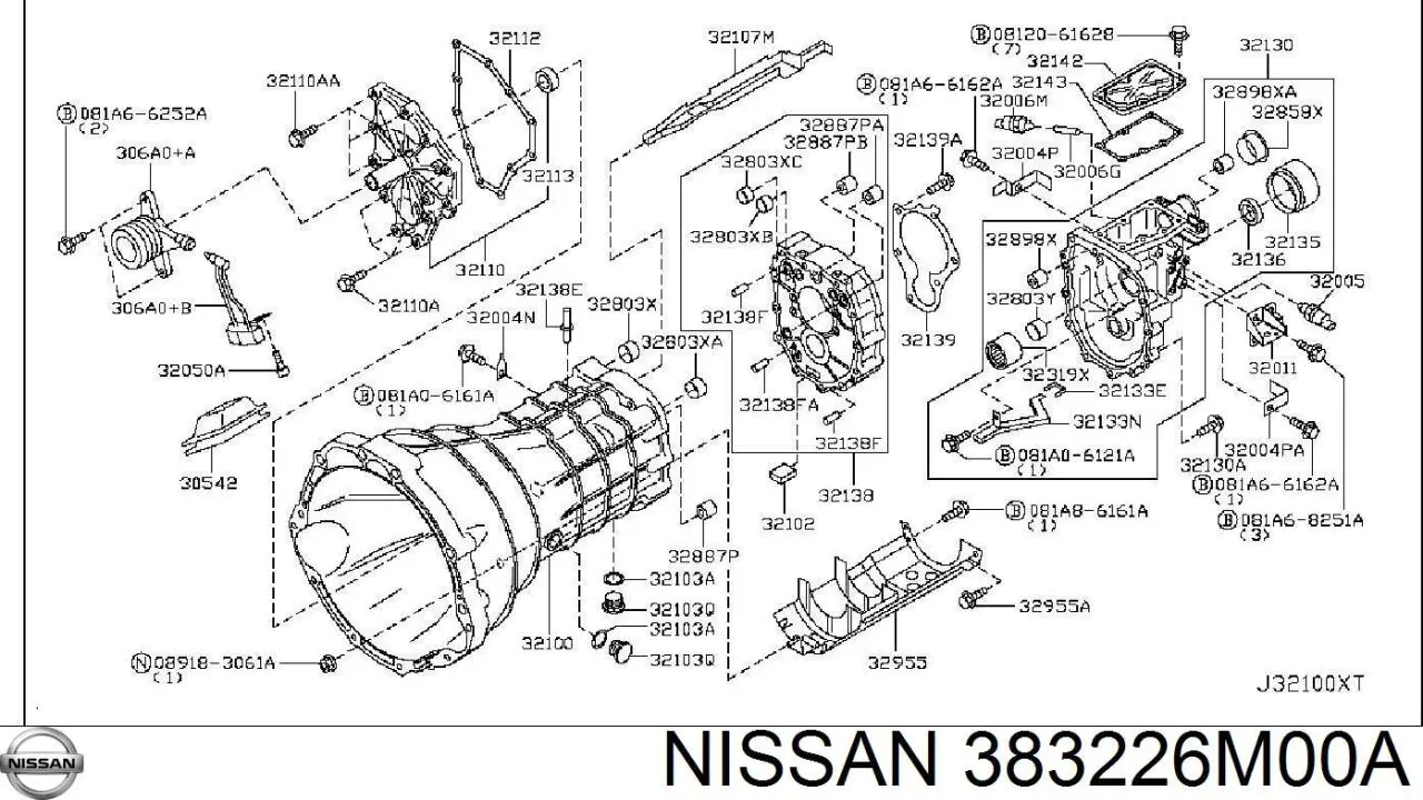  Nissan/Infiniti 383226M00A цена, от 29.21 USD