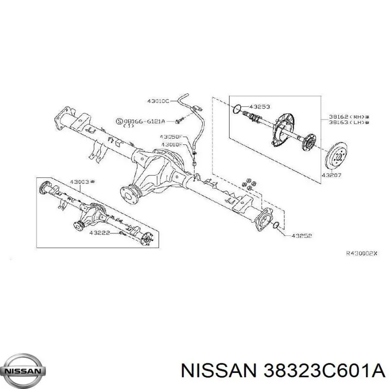  38323C601A Nissan