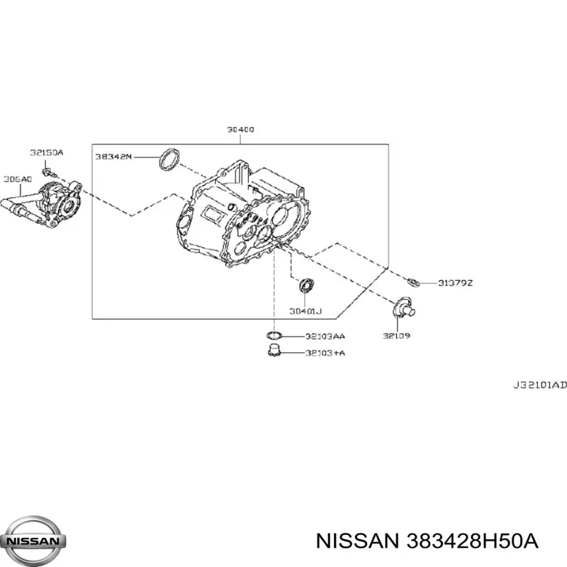 Сальник полуоси переднего моста, левой Nissan/Infiniti 383428H50A цена, от 7.45 USD