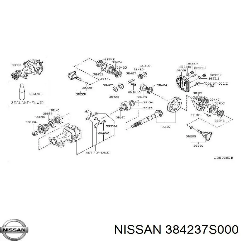 384237S000 Nissan/Infiniti 