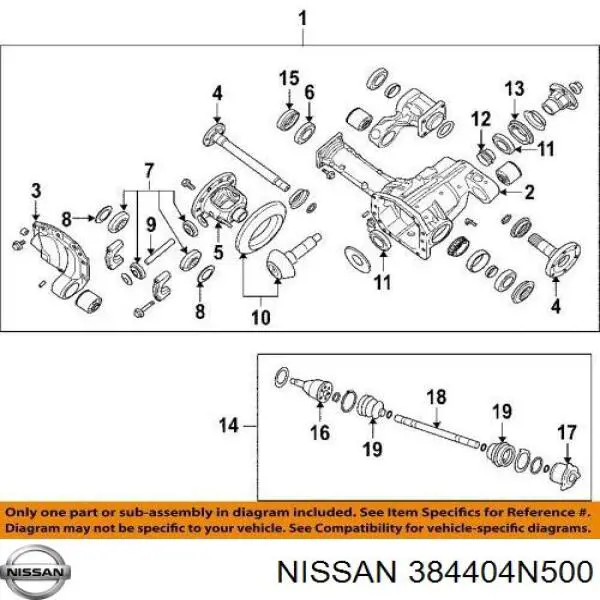 Купить 384404N500 Renault (RVI) 