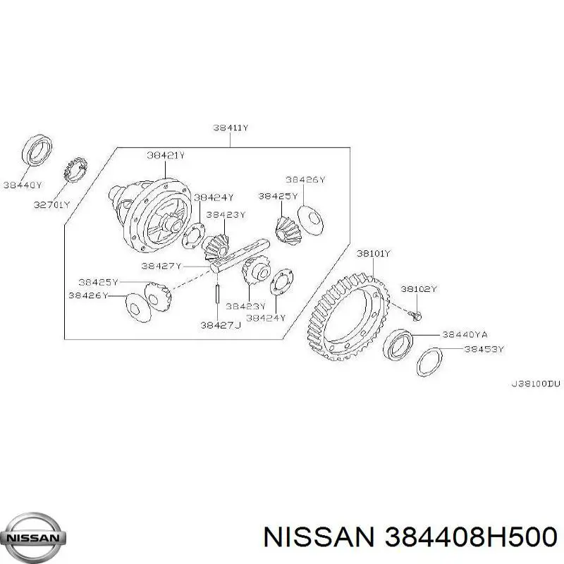  384408H500 Nissan