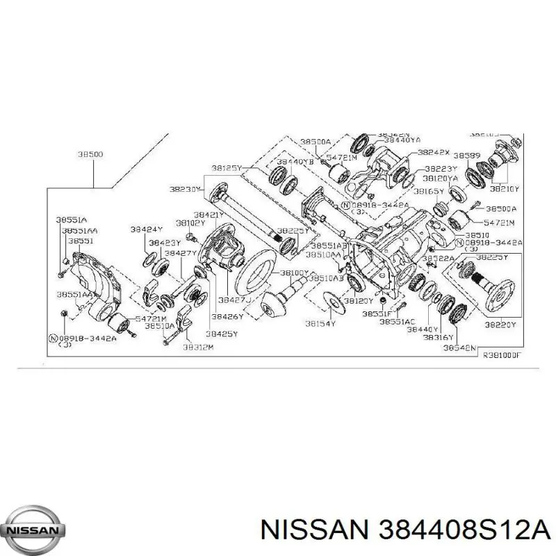 384408S12A Nissan 