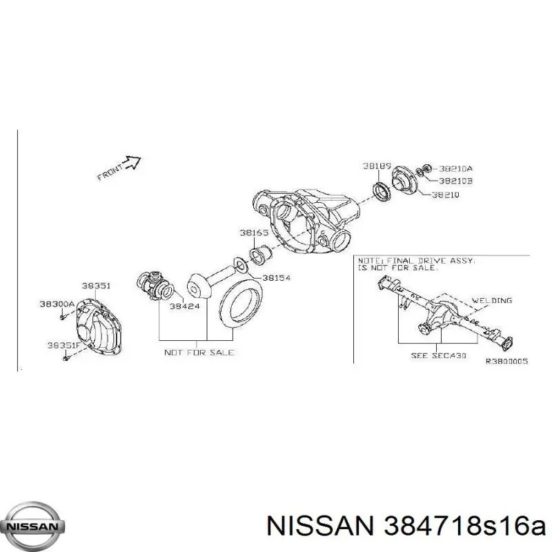  384718S16A Nissan