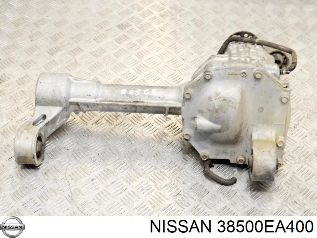 Redutor do eixo dianteiro para Nissan Navara (D40M)