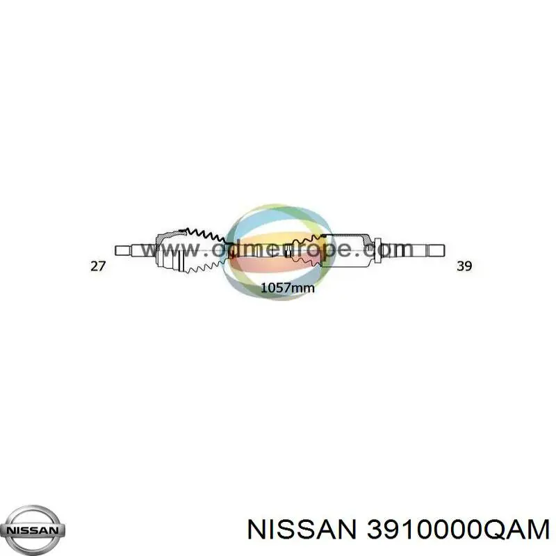 3910000QAM Nissan 