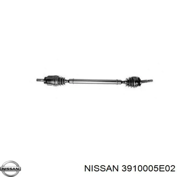 39101D4500 Nissan шрус наружный передний