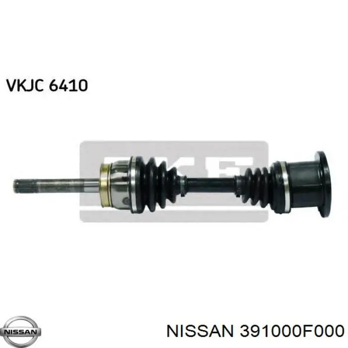 Полуось (привод) передняя Nissan/Infiniti 391000F000 цена, от 77.09 USD