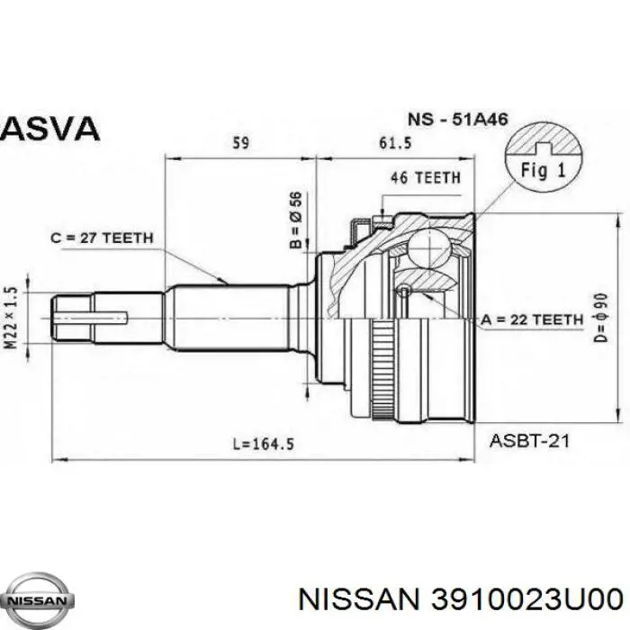  3910123U00 Nissan