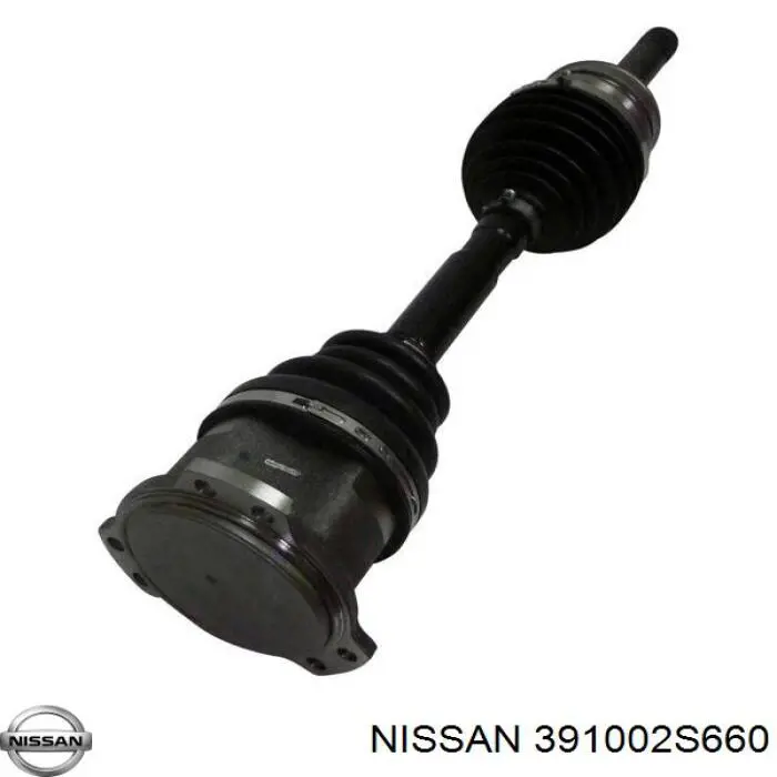 Полуось (привод) передняя правая Nissan 391002S660