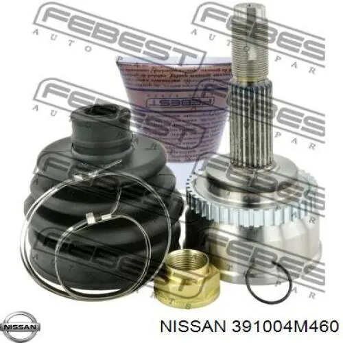 391014M460 Nissan/Infiniti Полуось передняя левая