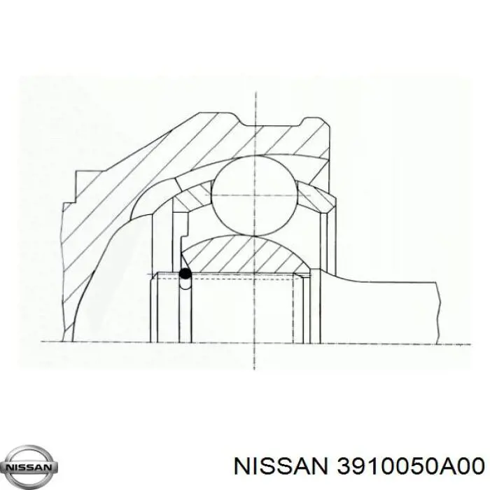Граната колесная Nissan/Infiniti 3910050A00 цена, от 30.84 USD