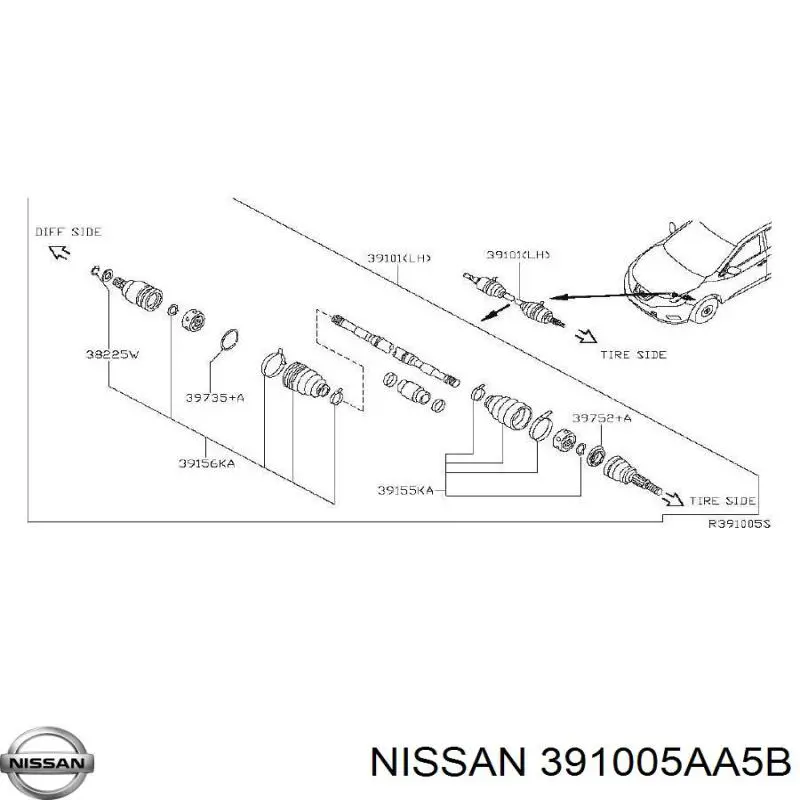  IK391005AA1A Market (OEM)