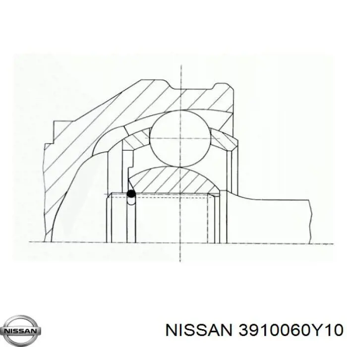 Граната колесная Nissan/Infiniti 3910060Y10 цена, от 30.39 USD