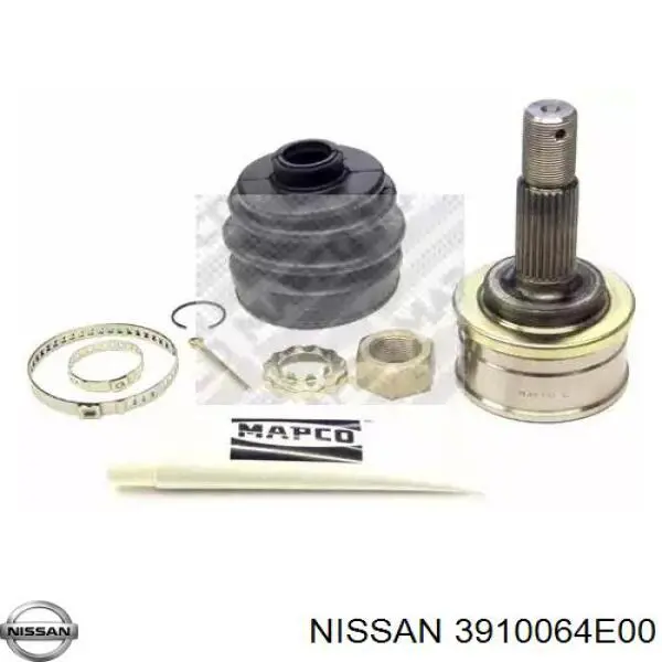 ШРУС наружный передний 3910064E00 Nissan/Infiniti