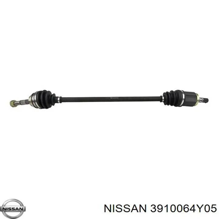 Полуось (привод) передняя правая 3910064Y05 Nissan