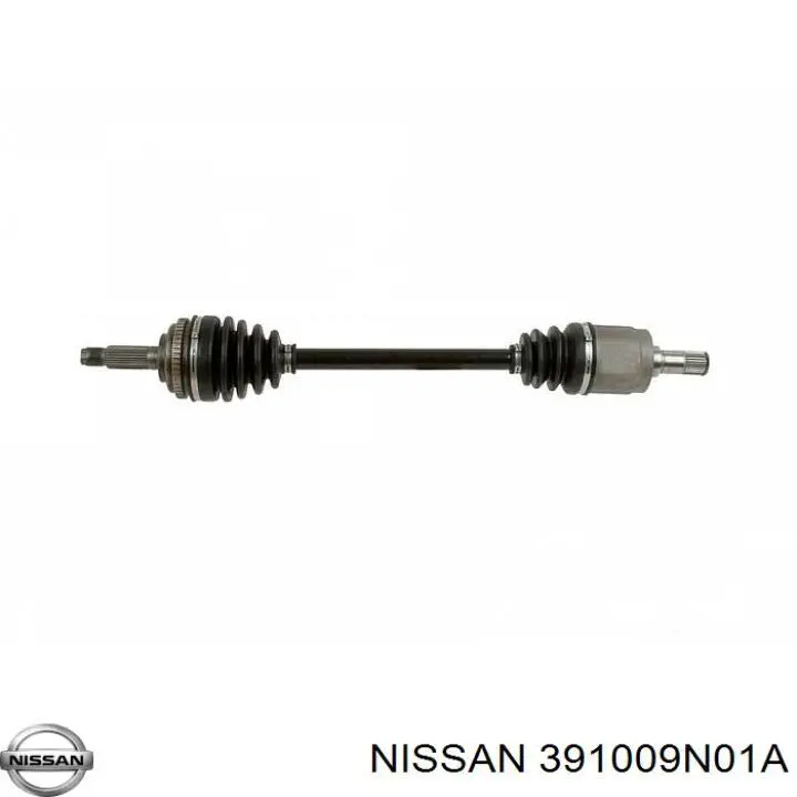391009N00B Nissan/Infiniti Полуось передняя, правая