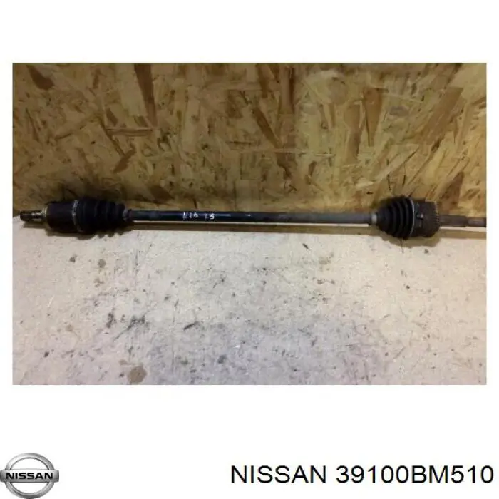 Правая полуось 39100BM510 Nissan