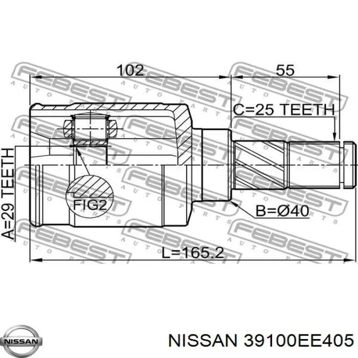  39100EE405 Nissan