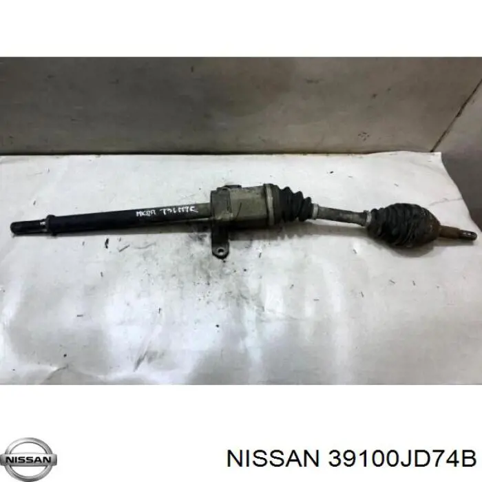 39100JD74B Nissan/Infiniti Полуось передняя, правая