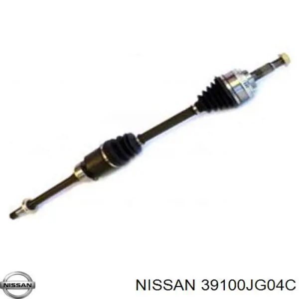 Правая полуось 39100JG04C Nissan