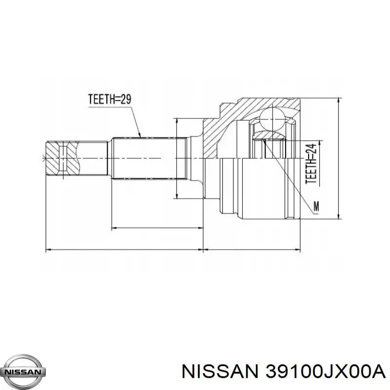 Купить 39100JX00A Nissan/Infiniti 