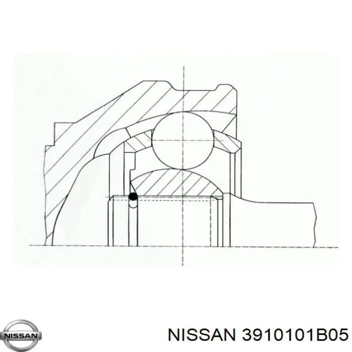 Полуось передняя, правая на Nissan Micra  K10