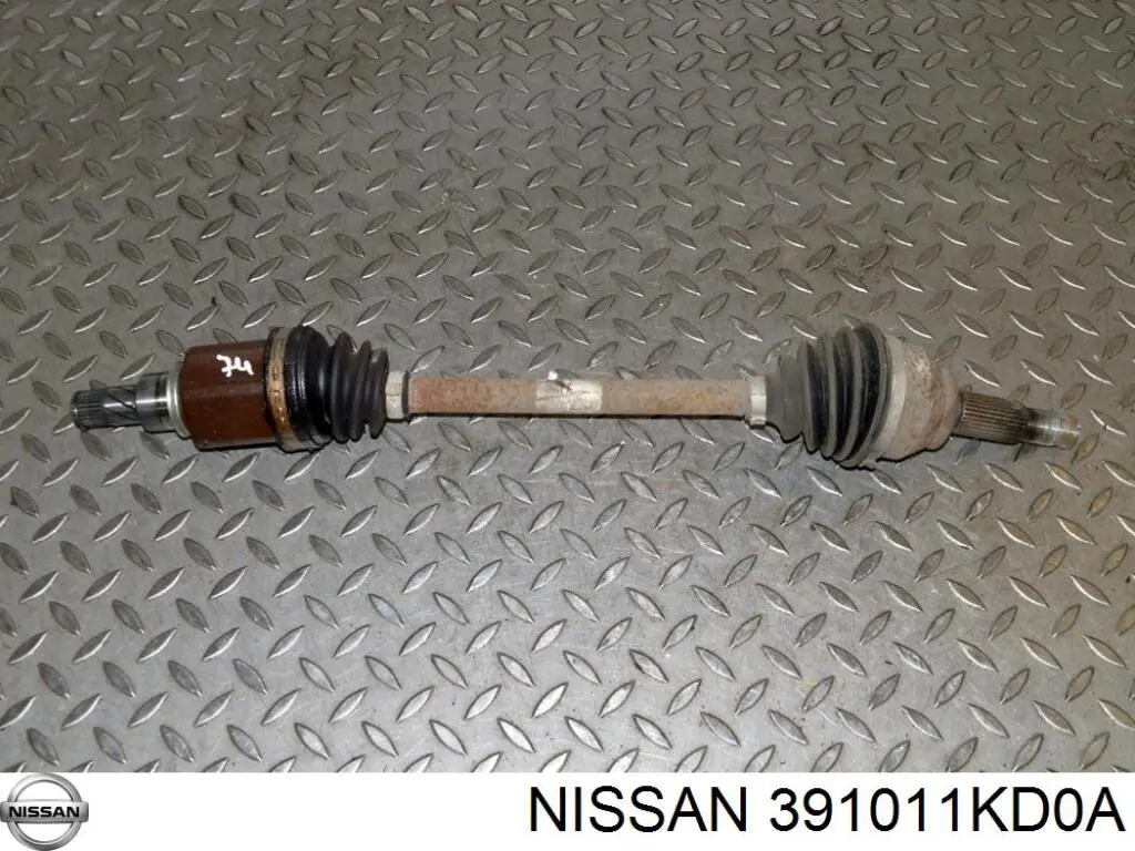 Левая полуось 391011KD0B Nissan/Infiniti